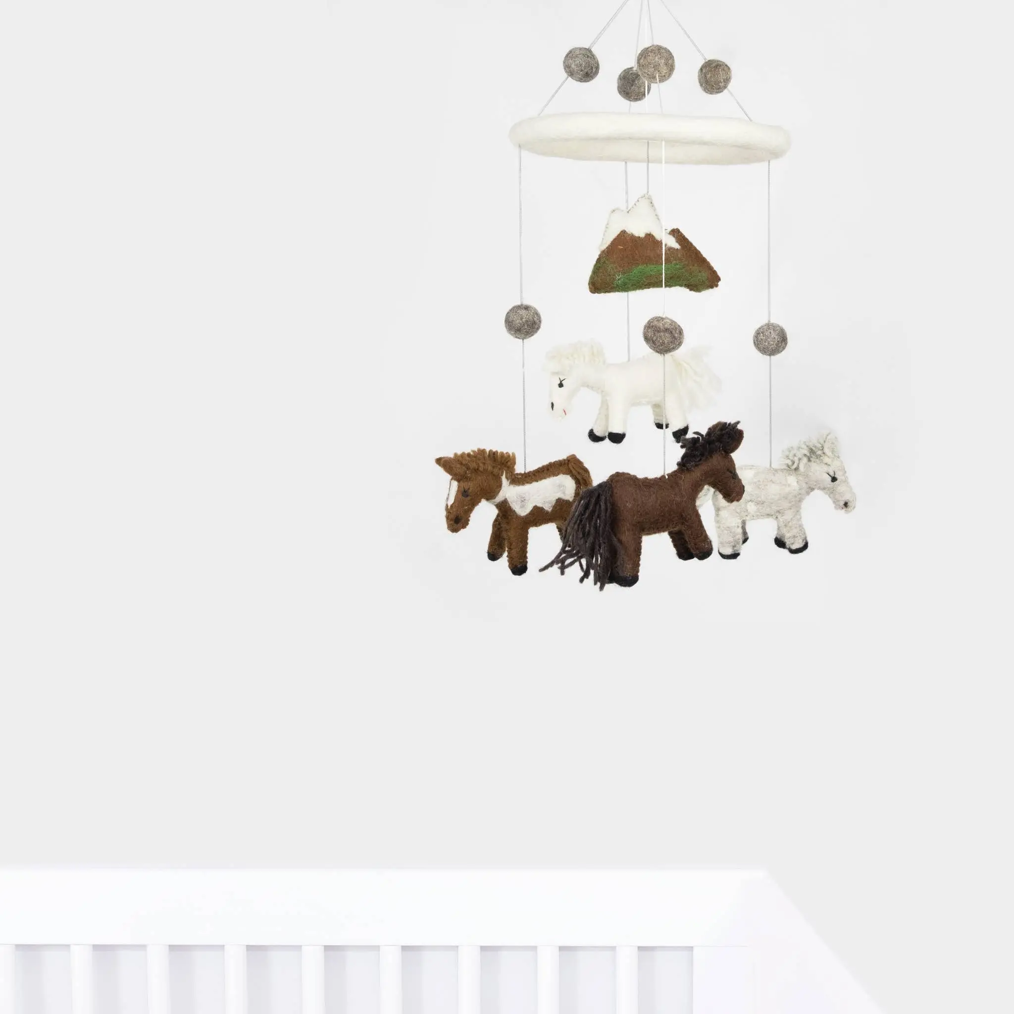 Handmade Horse Nursery Mobile - Image 3