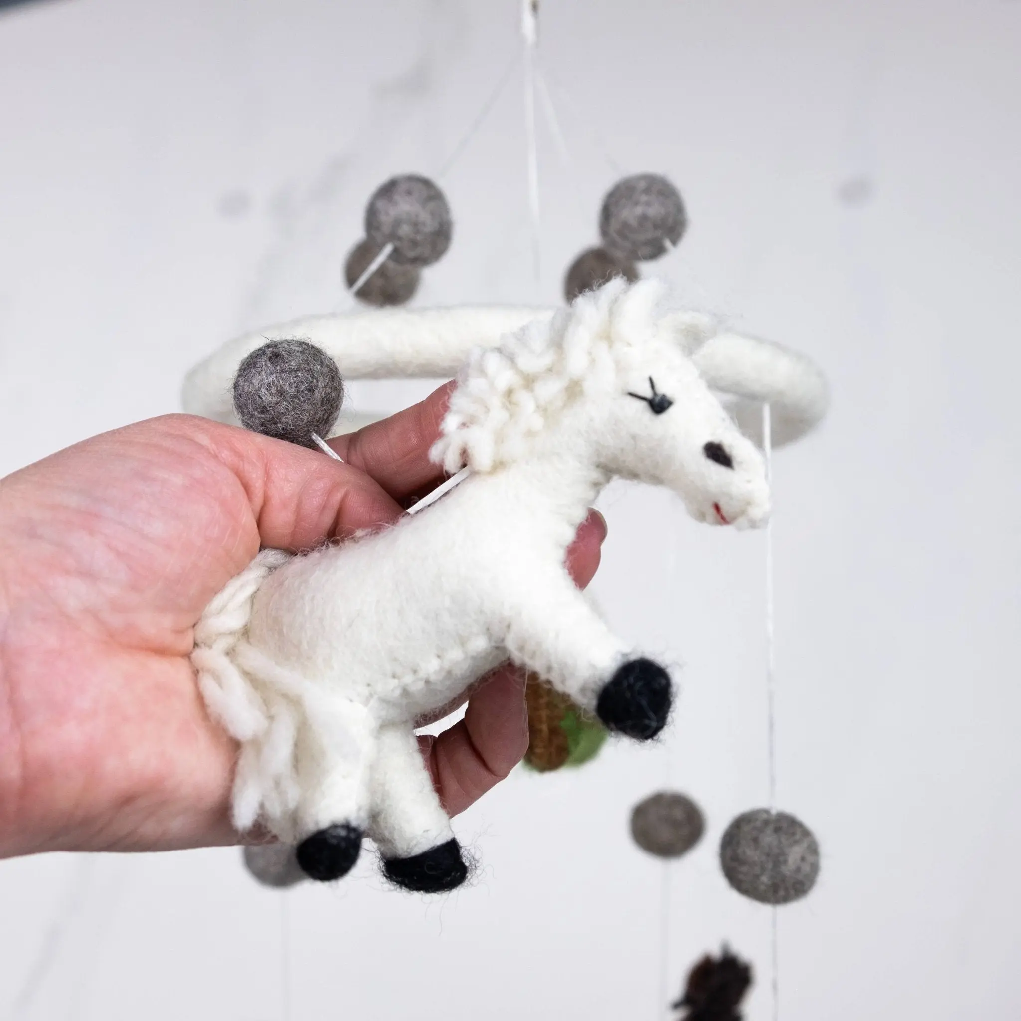 Handmade Horse Nursery Mobile - Image 4