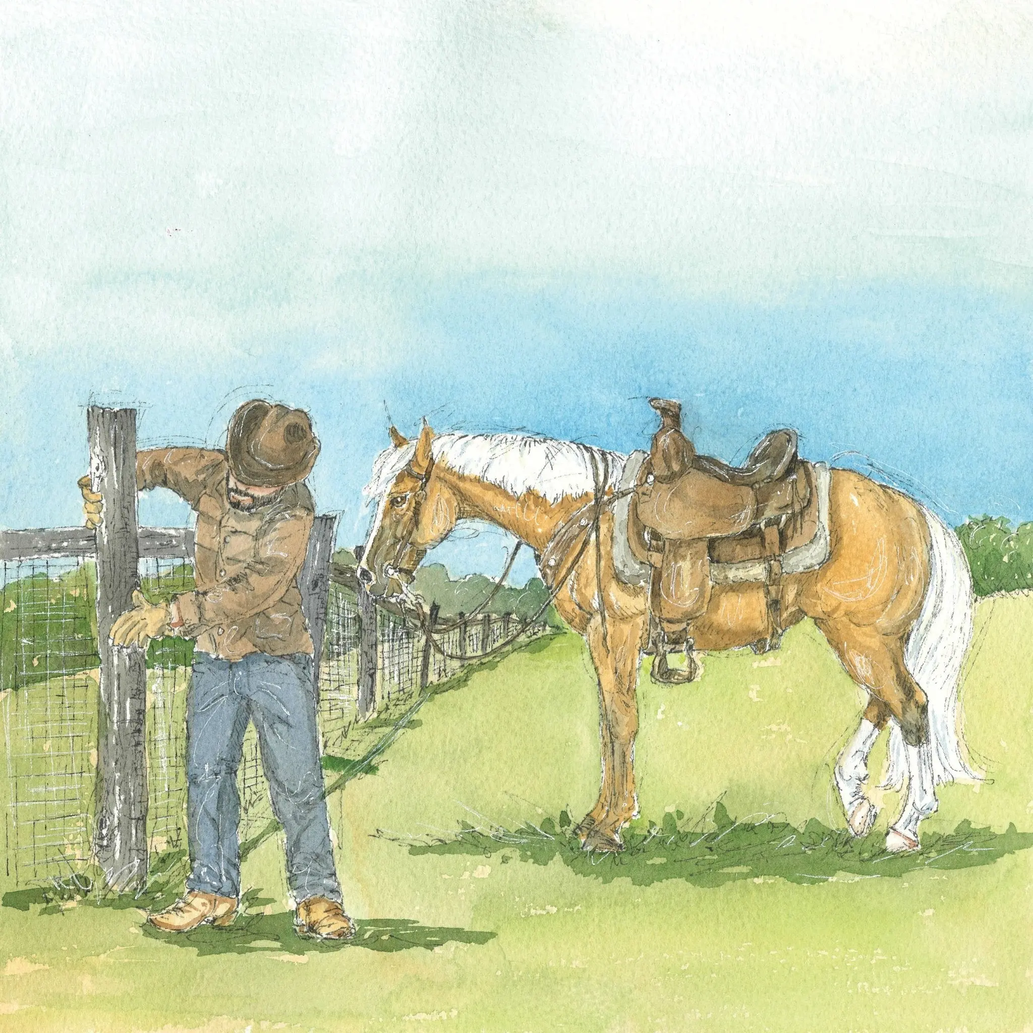 Charlie Learns To Be A Cowboy - Image 2