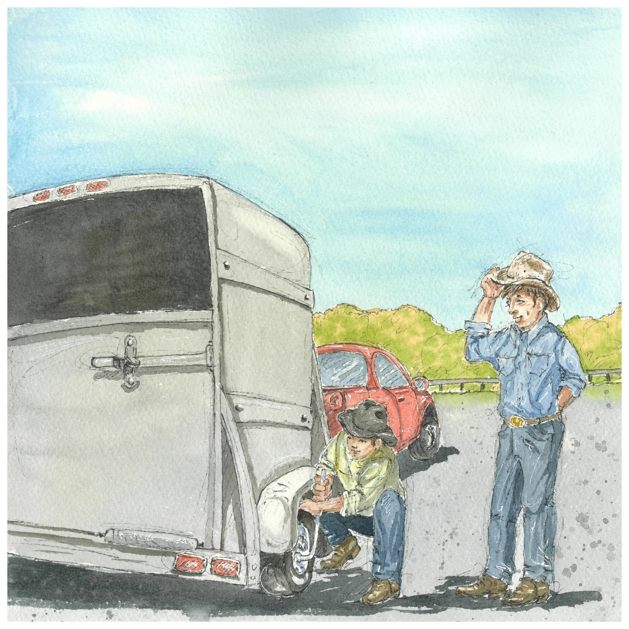 Charlie Learns To Be A Cowboy - Image 4