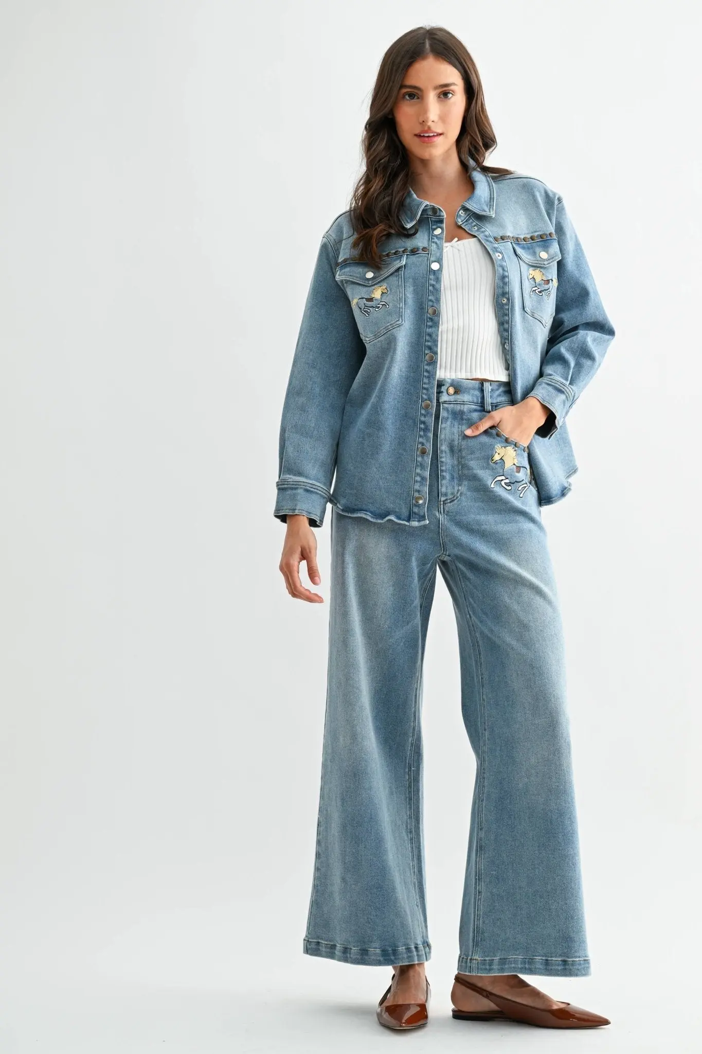 Horse High-Waisted Jeans - Image 4