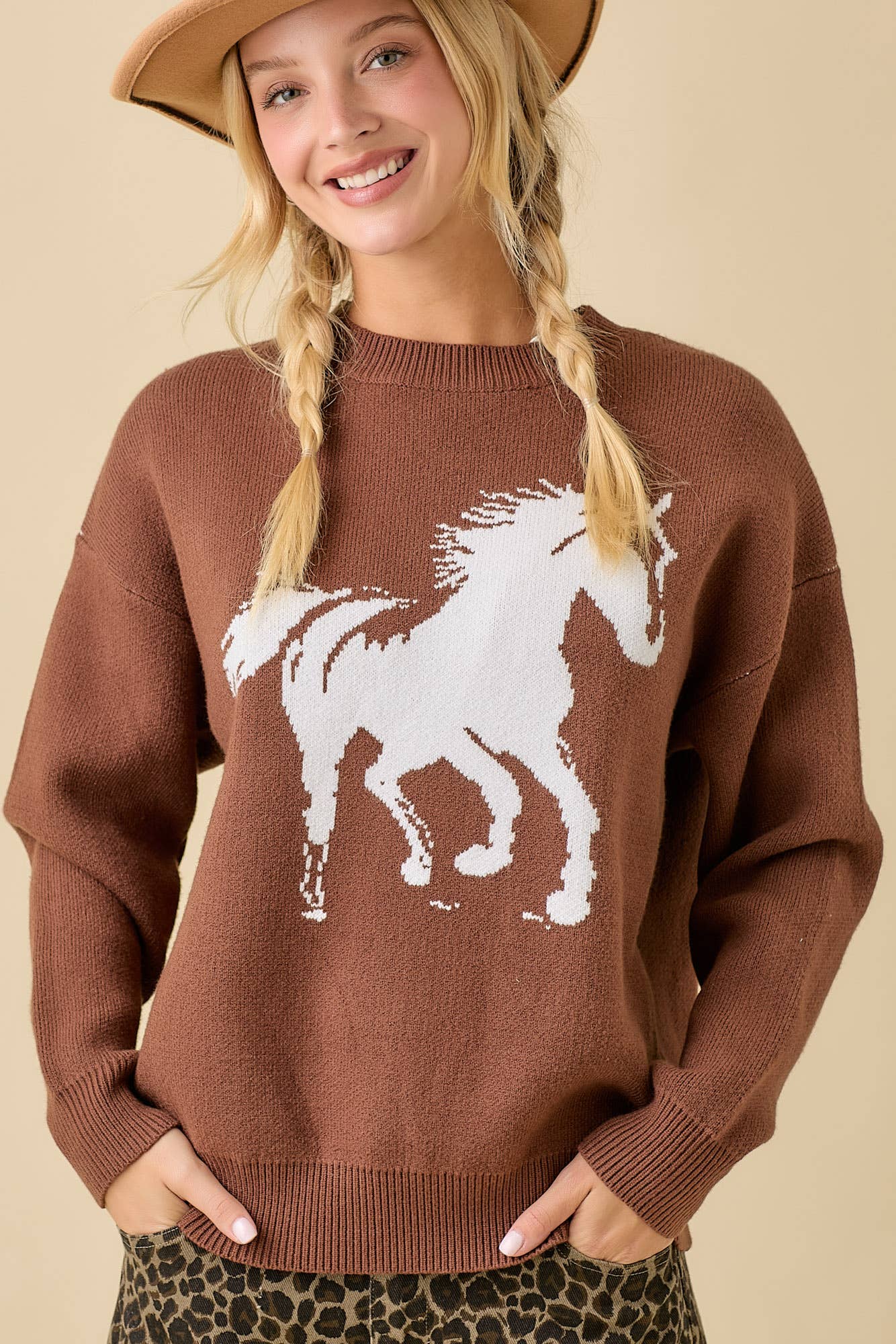 Mustang Spirit Knit Sweater - Image 6