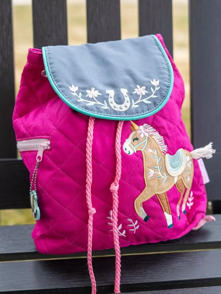 Suzie Pony Quilted Backpack - Image 5