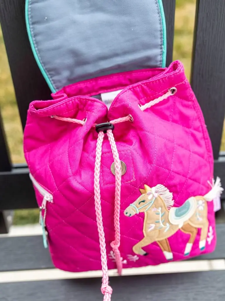 Suzie Pony Quilted Backpack - Image 6