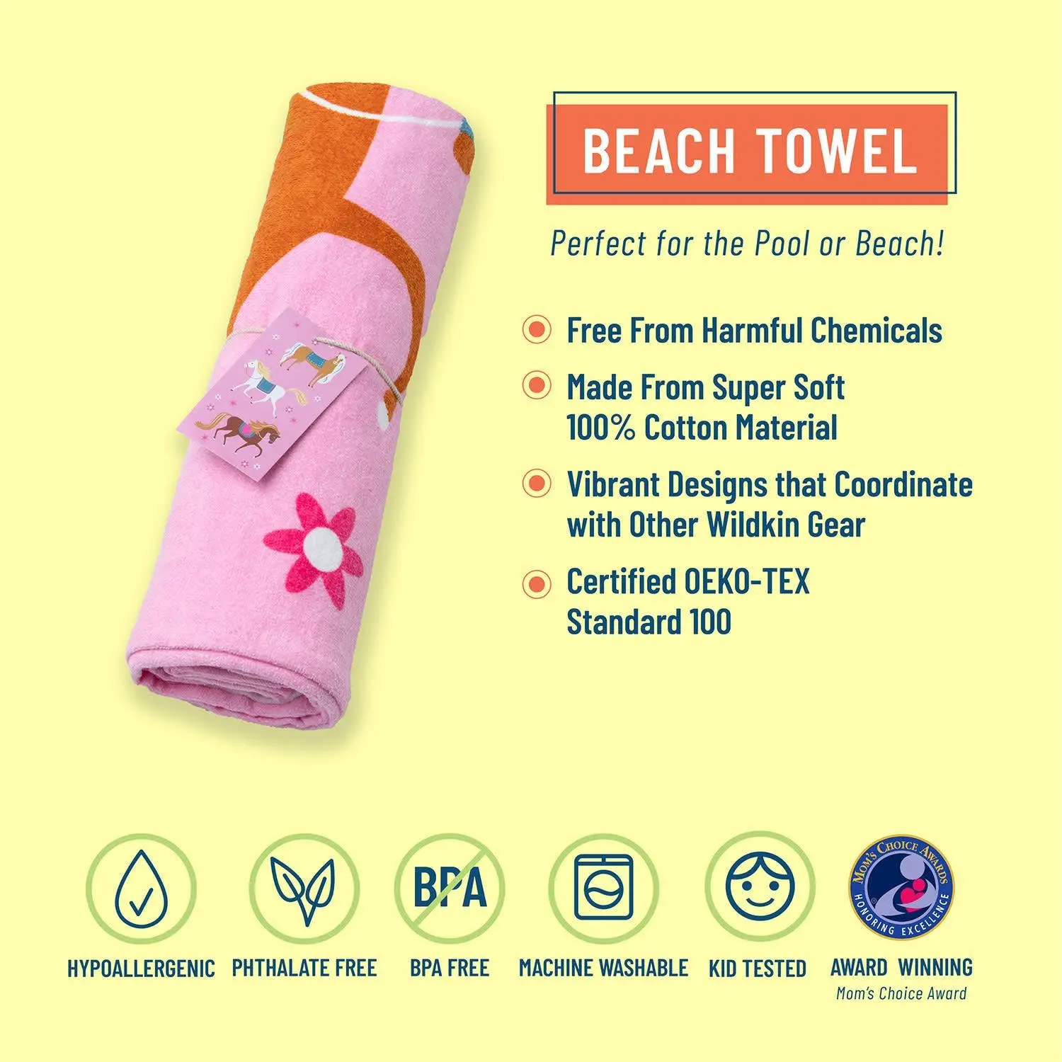 Elegant Horse Beach Towel - Image 2