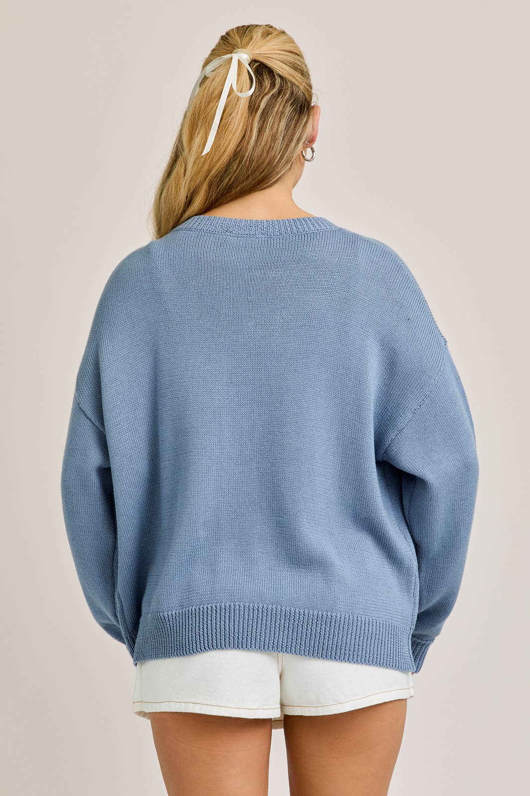 Bluebell Horseshoe Cardigan - Image 4