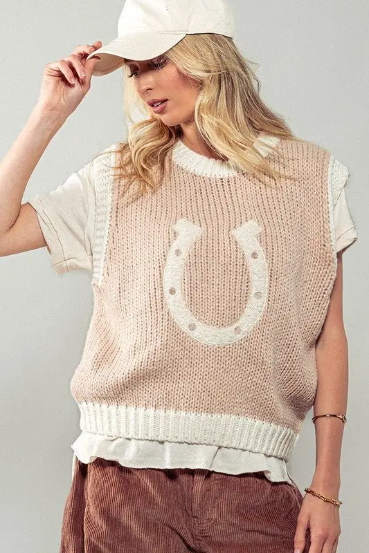 Horseshoe Sweater Vest - Image 3