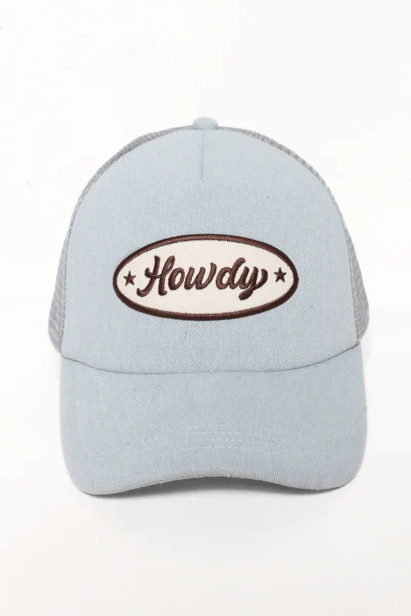 Howdy Patch Trucker Hat