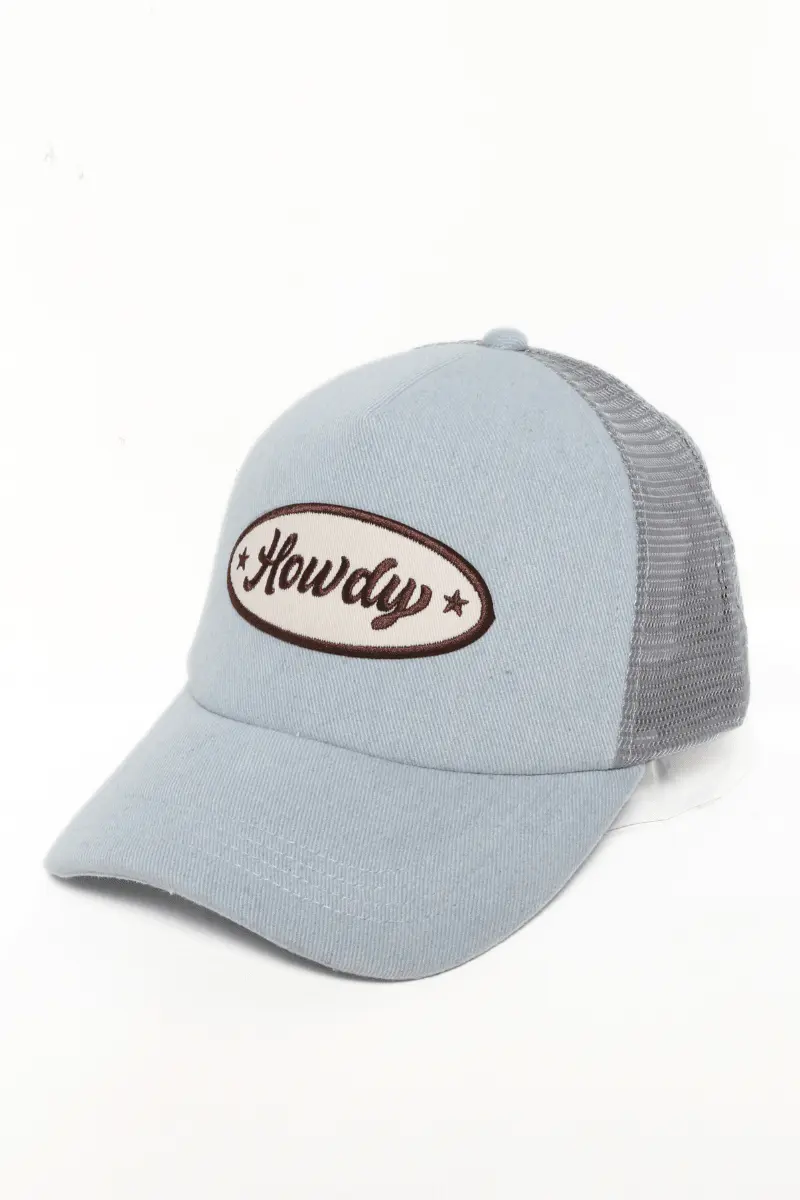Howdy Patch Trucker Hat - Image 3