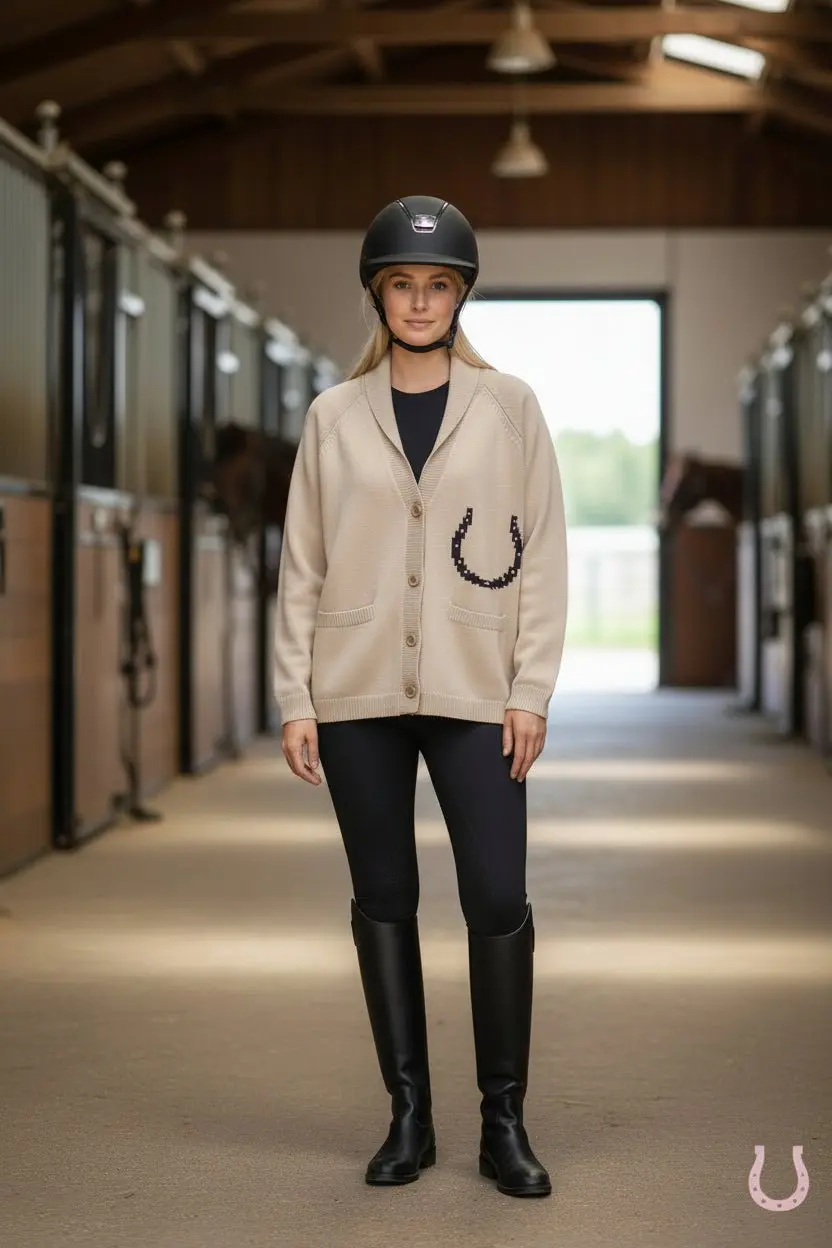 Equine Embrace Jacquard Sweater - Image 5