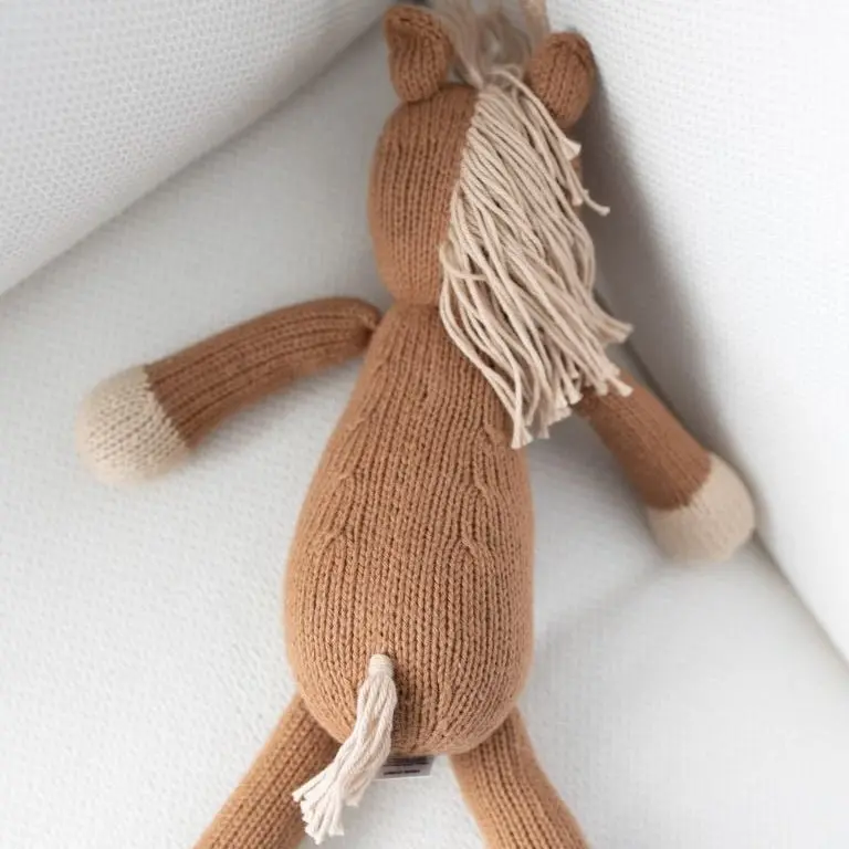 Joey, the Hand-Knit Horse - Image 5