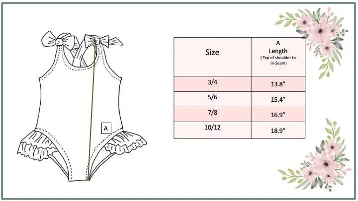 Girls Horse Ruffle Swimsuit - Image 8