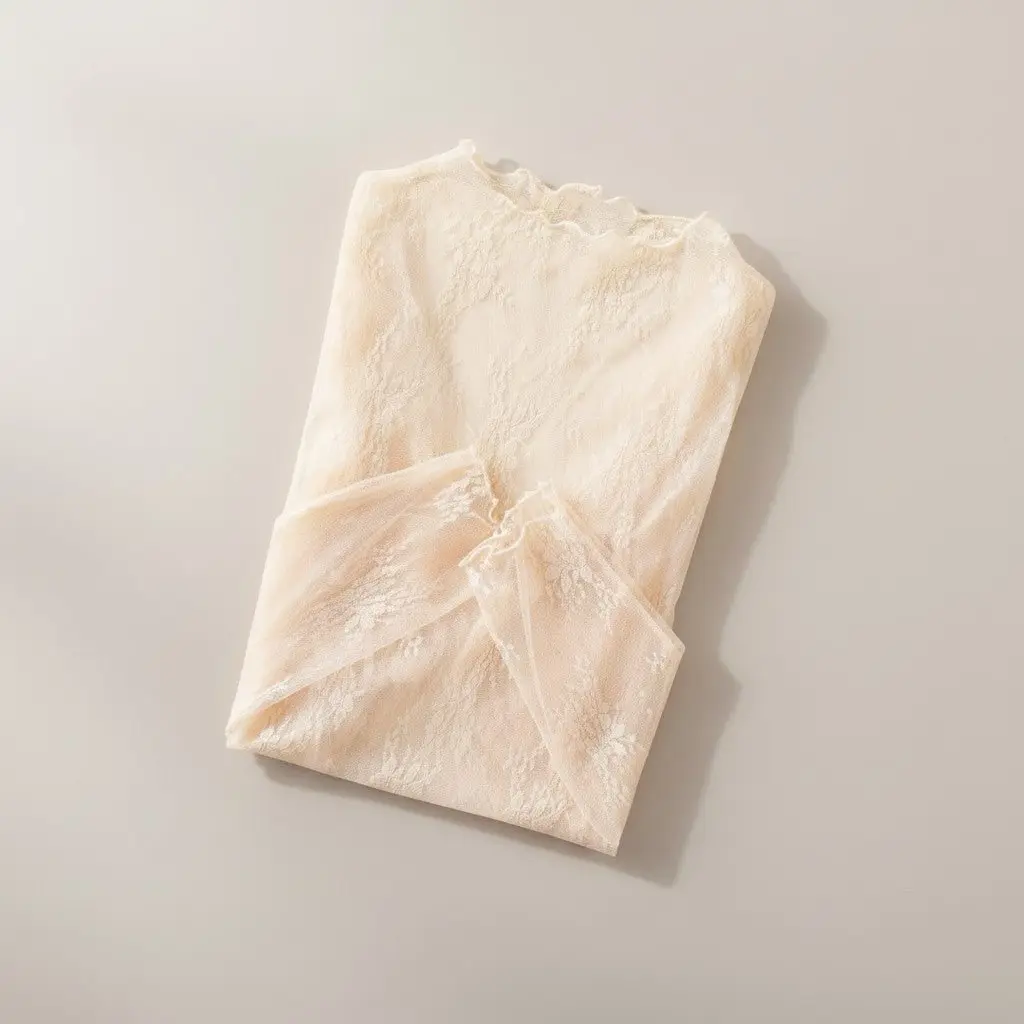 Western Lace Mesh Top - Image 6