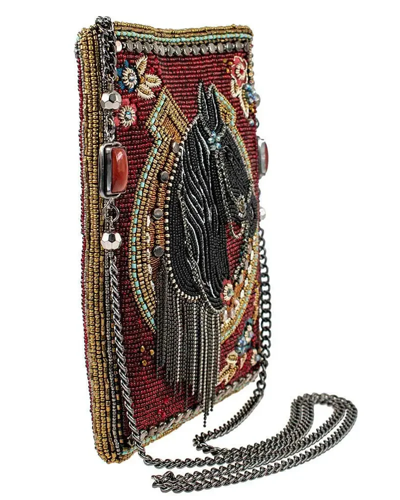 Let's Gallop Hand-Beaded Horse Handbag - Image 3