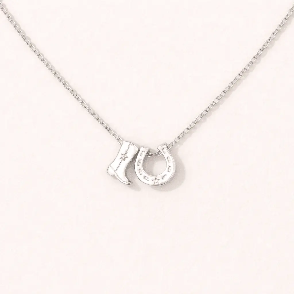 Horseshoe & Boot Necklace - Image 3