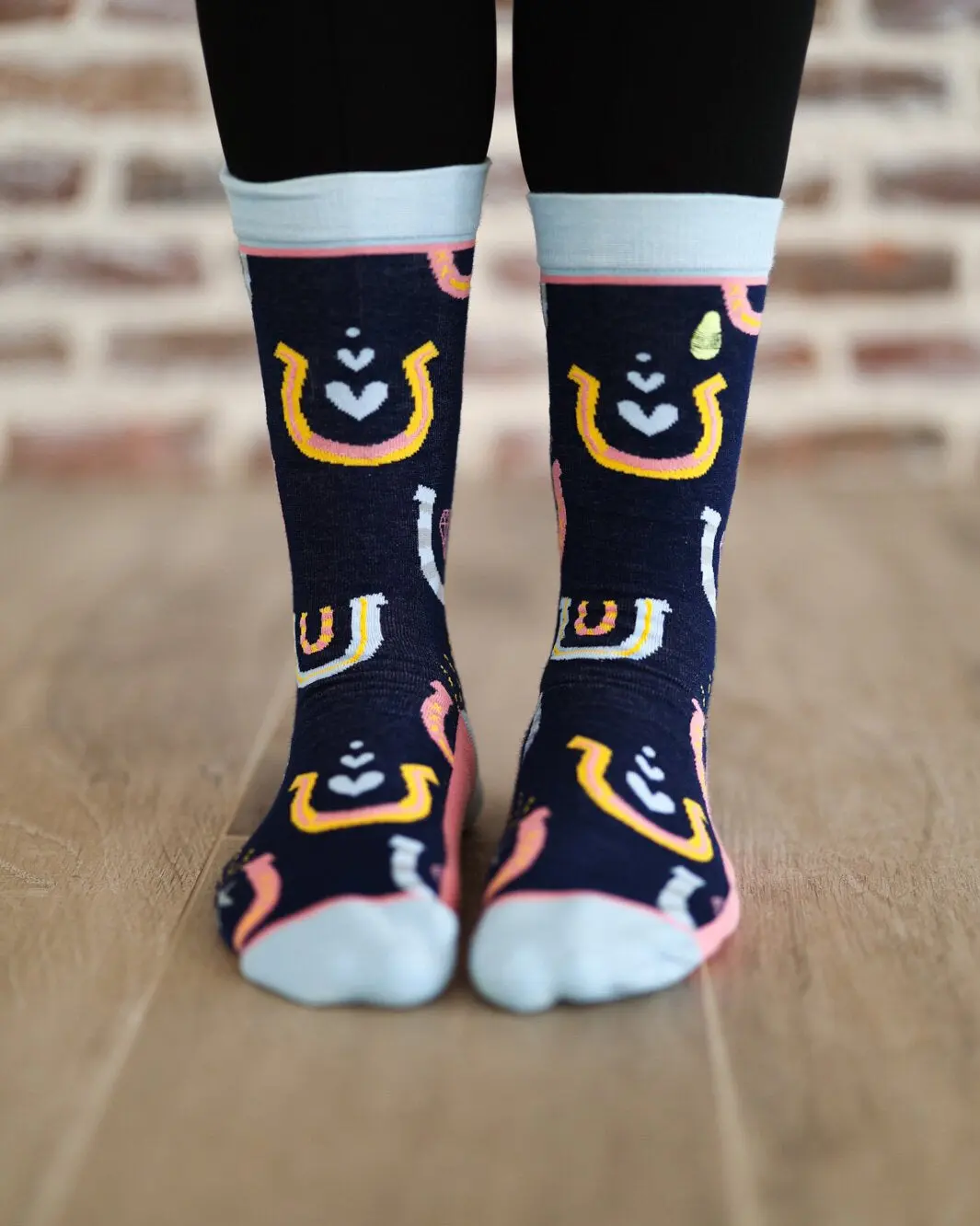 Lucky Horseshoe Socks