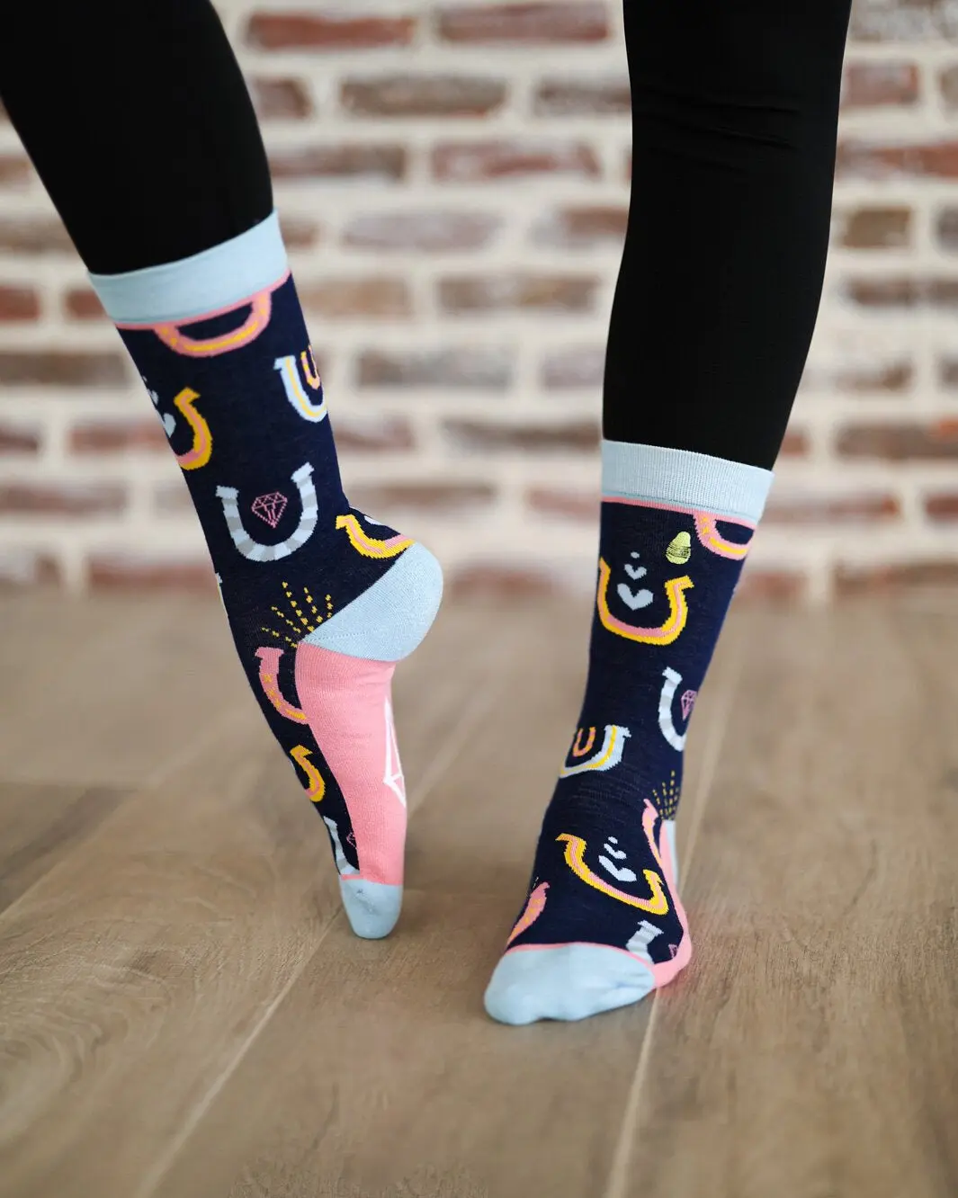 Lucky Horseshoe Socks - Image 2