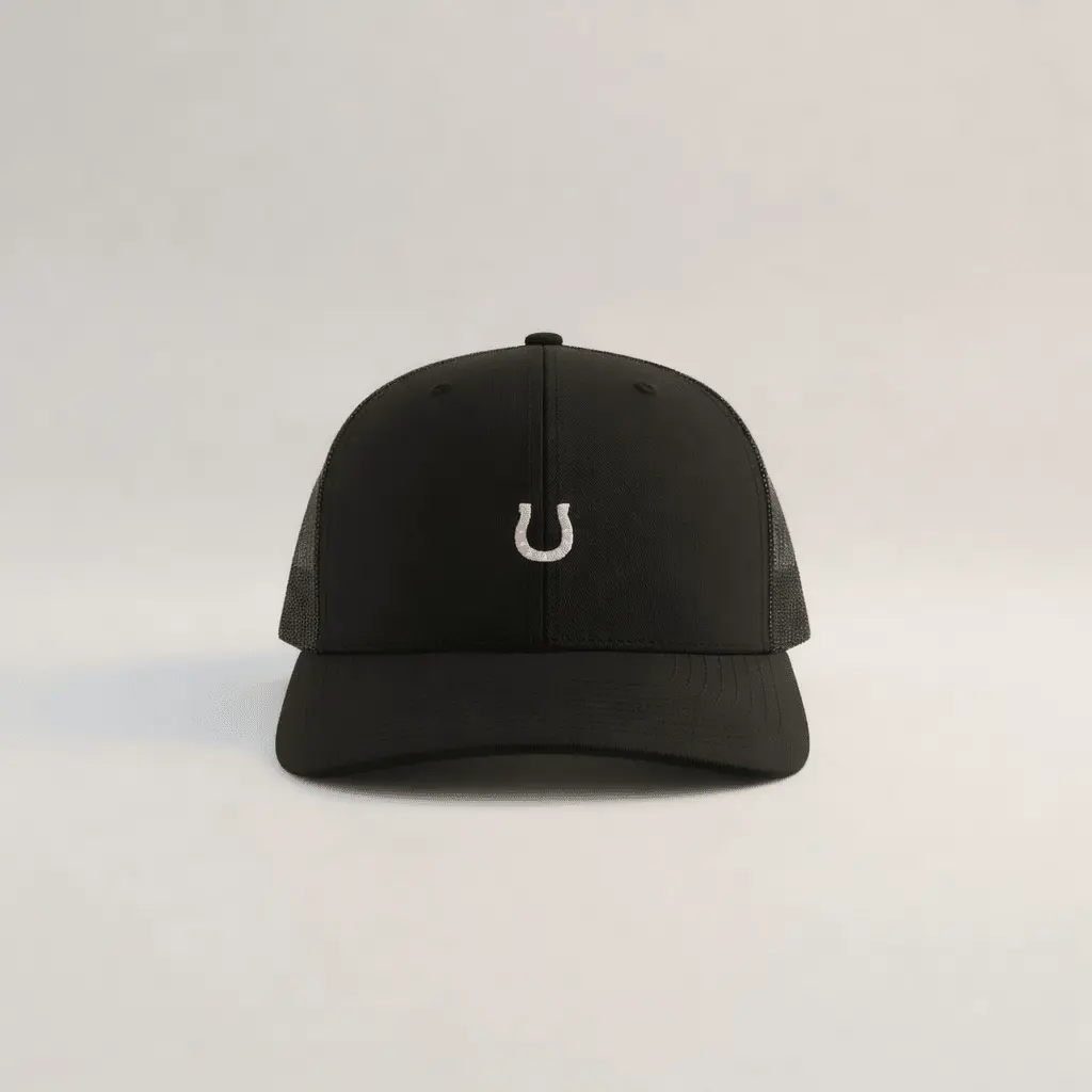 Bridle Up Hope Trucker Hat (Black)