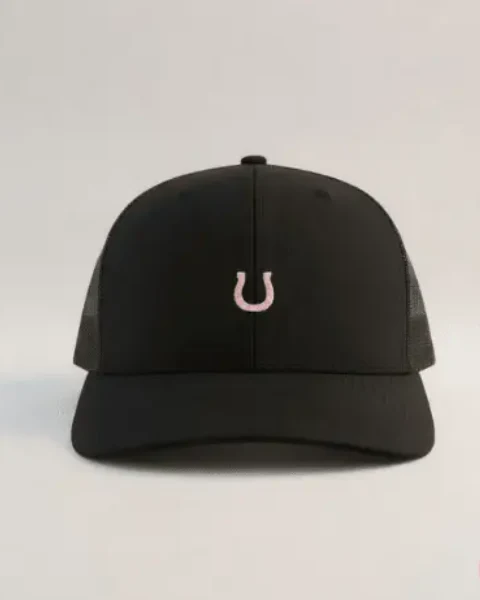 Bridle Up Hope Trucker Hat (Black) - Image 2