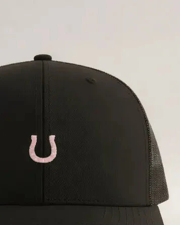 Bridle Up Hope Trucker Hat (Black) - Image 5