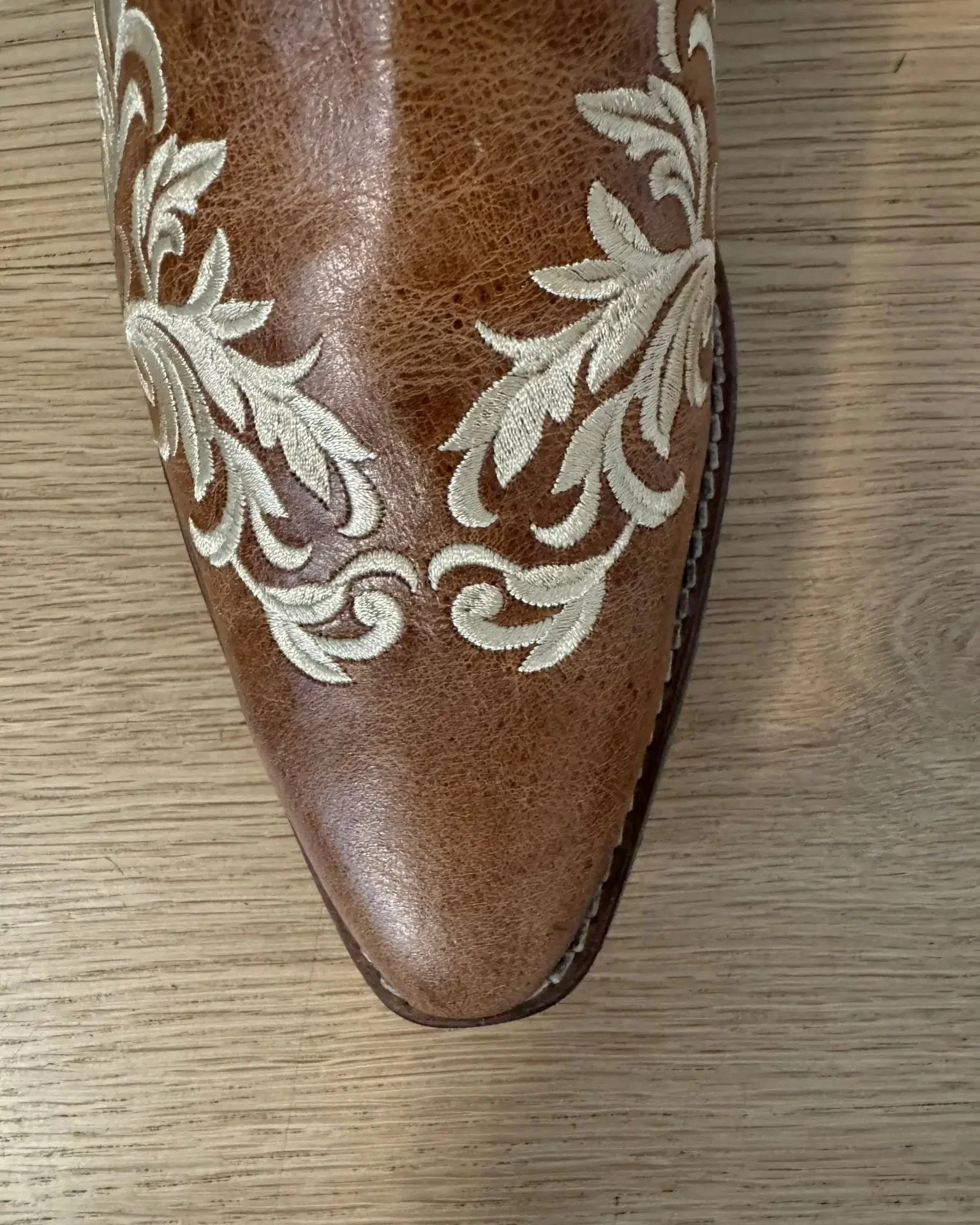 Bridle Bloom Embroidered Cowgirl Boots - Image 4