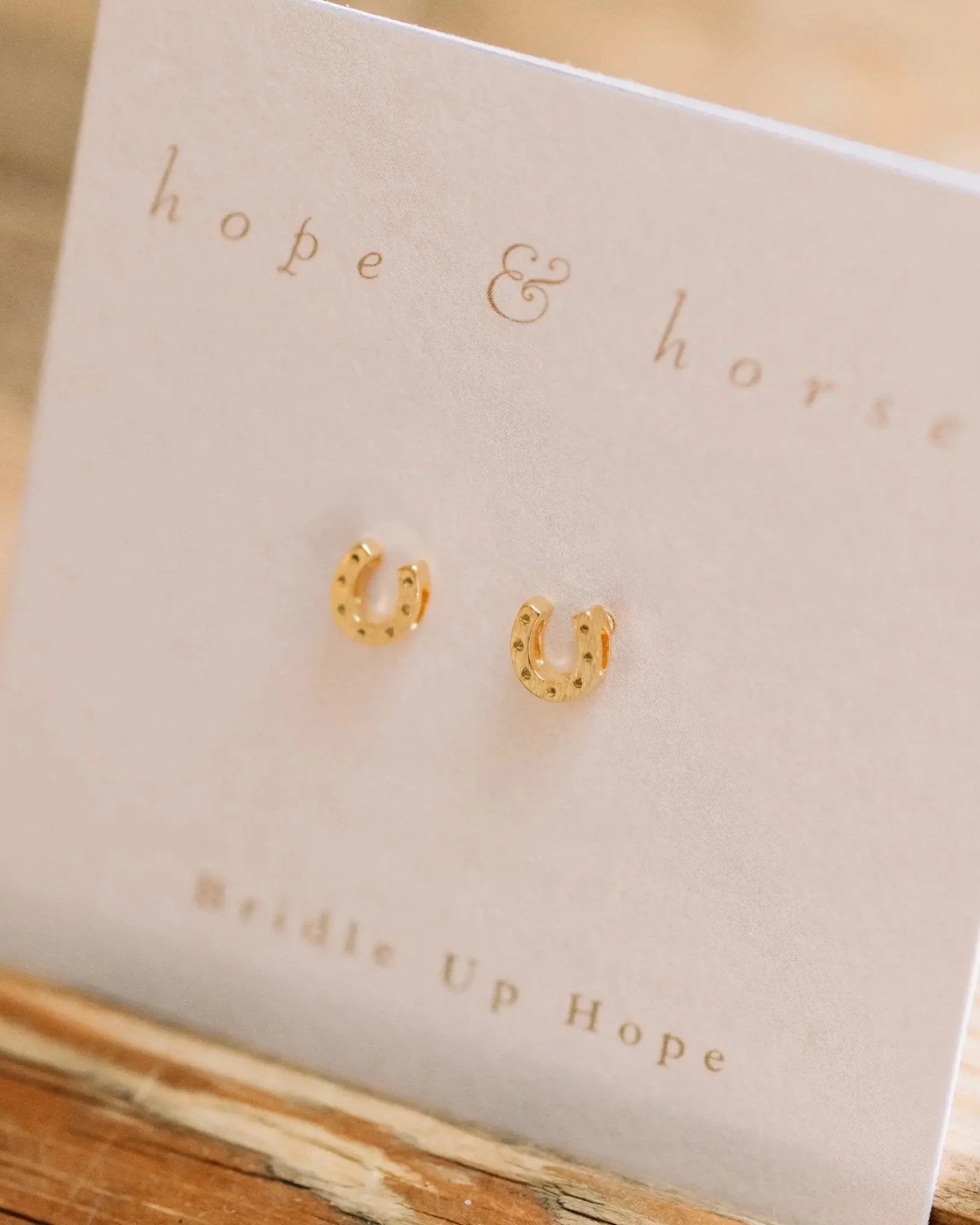 Mini Horseshoe Earrings - Image 4