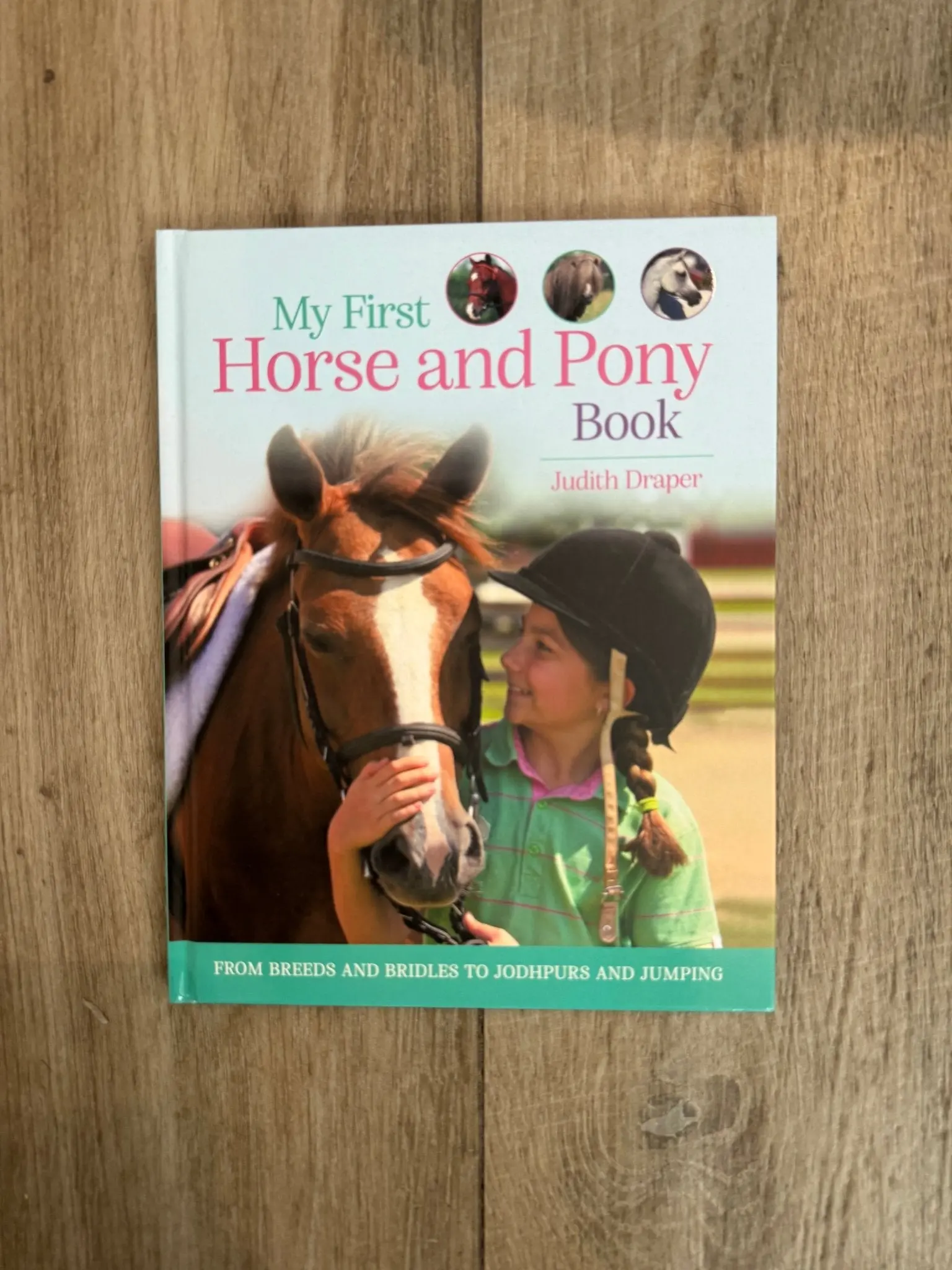 My First Horse & Pony Book: Breeds, Gear, & Jumping