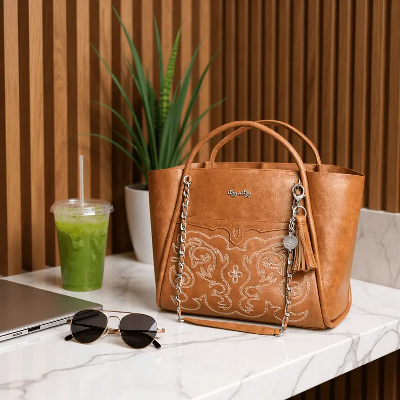 Nash Western Saddle Tote Bag - Image 2