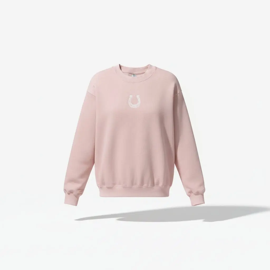 Lucky in Love Horseshoe Sweatshirt - Image 4