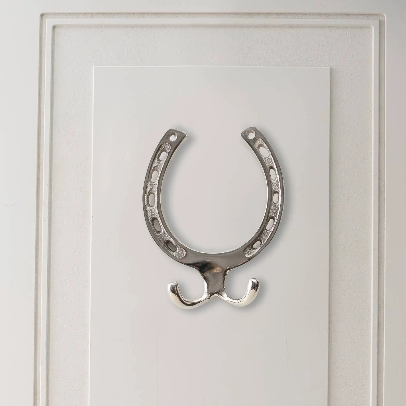 Silver Horseshoe Wall Hook