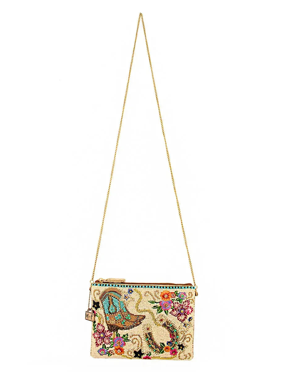 Hand-Beaded "On The Range" Western Mini Purse - Image 7