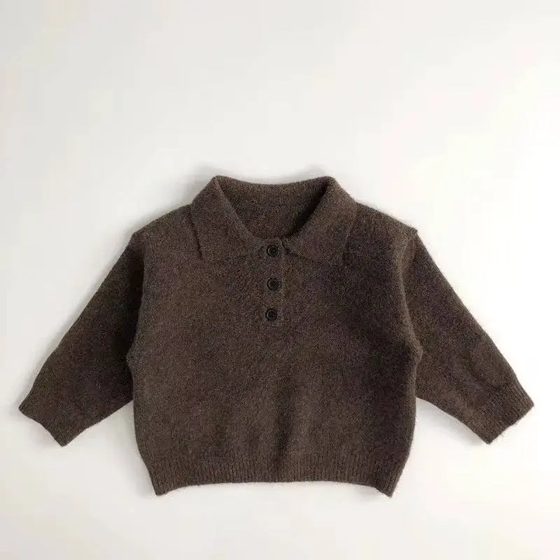 Organic Cotton Western Toddler Sweater - Image 3