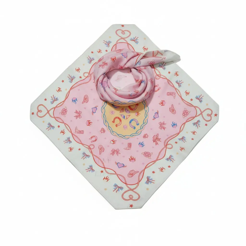 Heart of a Cowgirl Scarf - Image 3