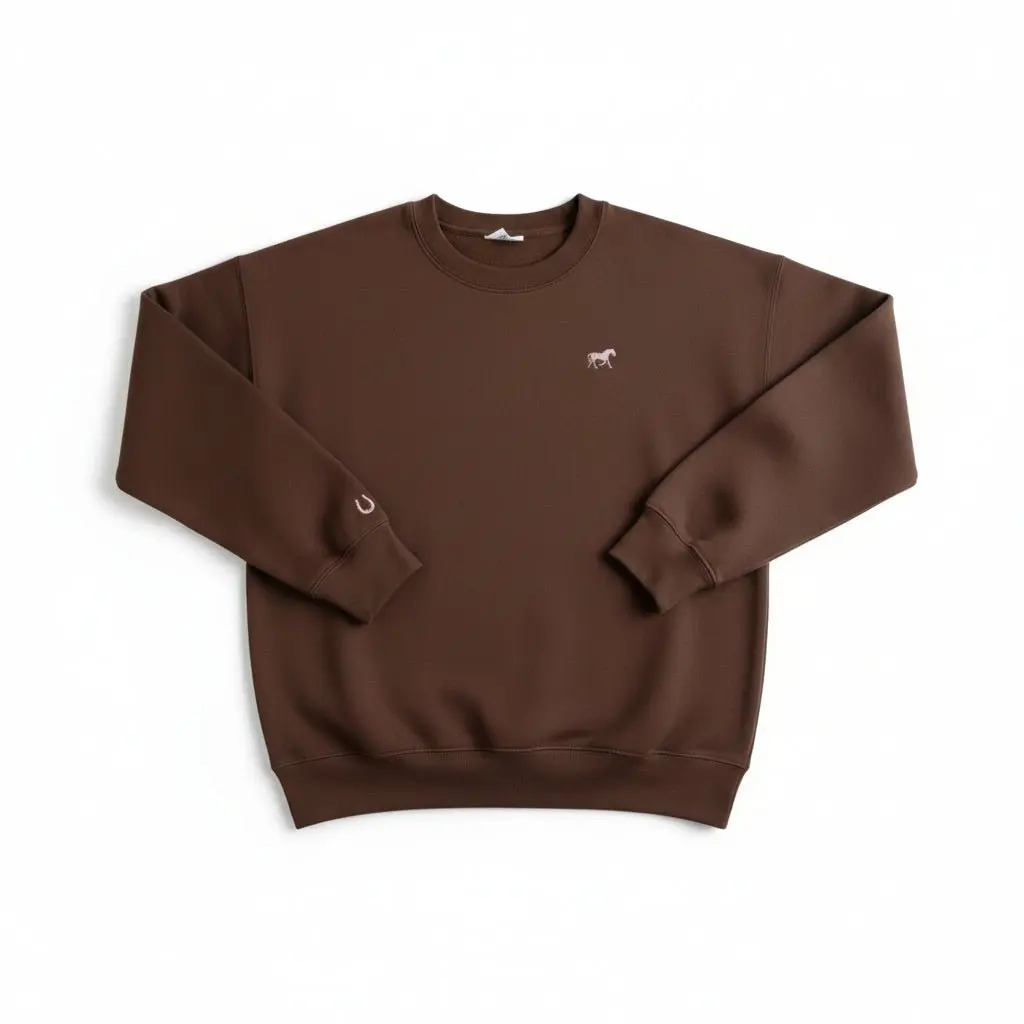 Chestnut Charm Horse Sweatshirt - Image 6