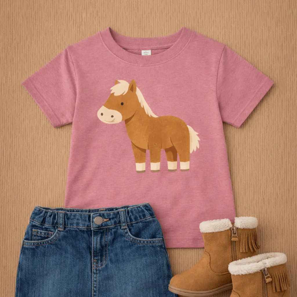 My First Pony Toddler Tee - Image 4