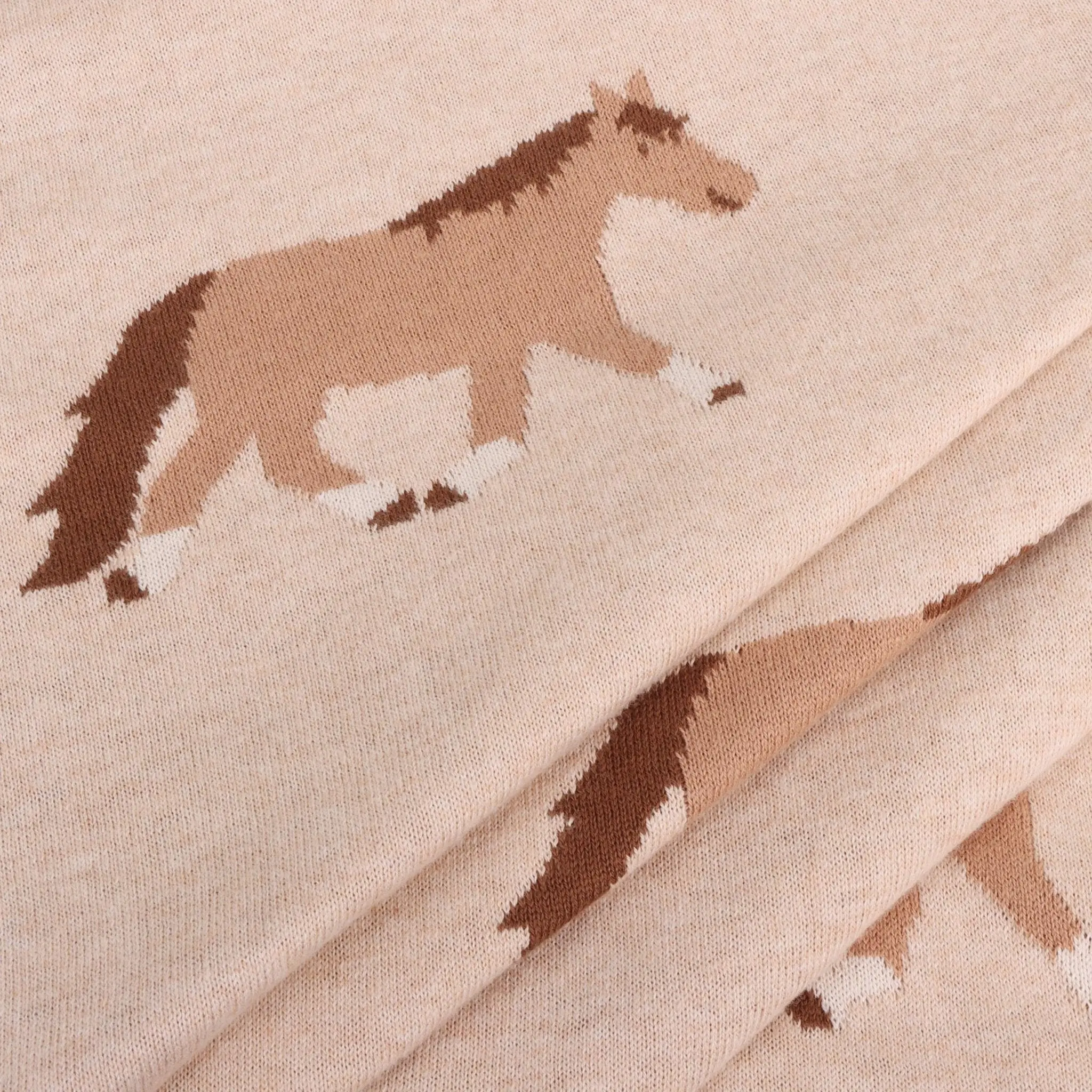 Pony Snuggles Organic Baby Blanket - Image 4