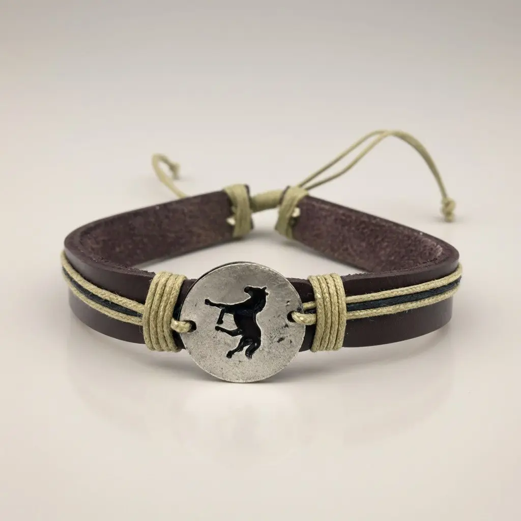 Free Rein Horse Leather Bracelet - Image 3