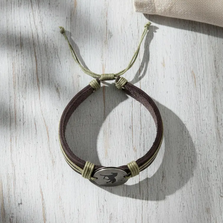 Free Rein Horse Leather Bracelet - Image 4