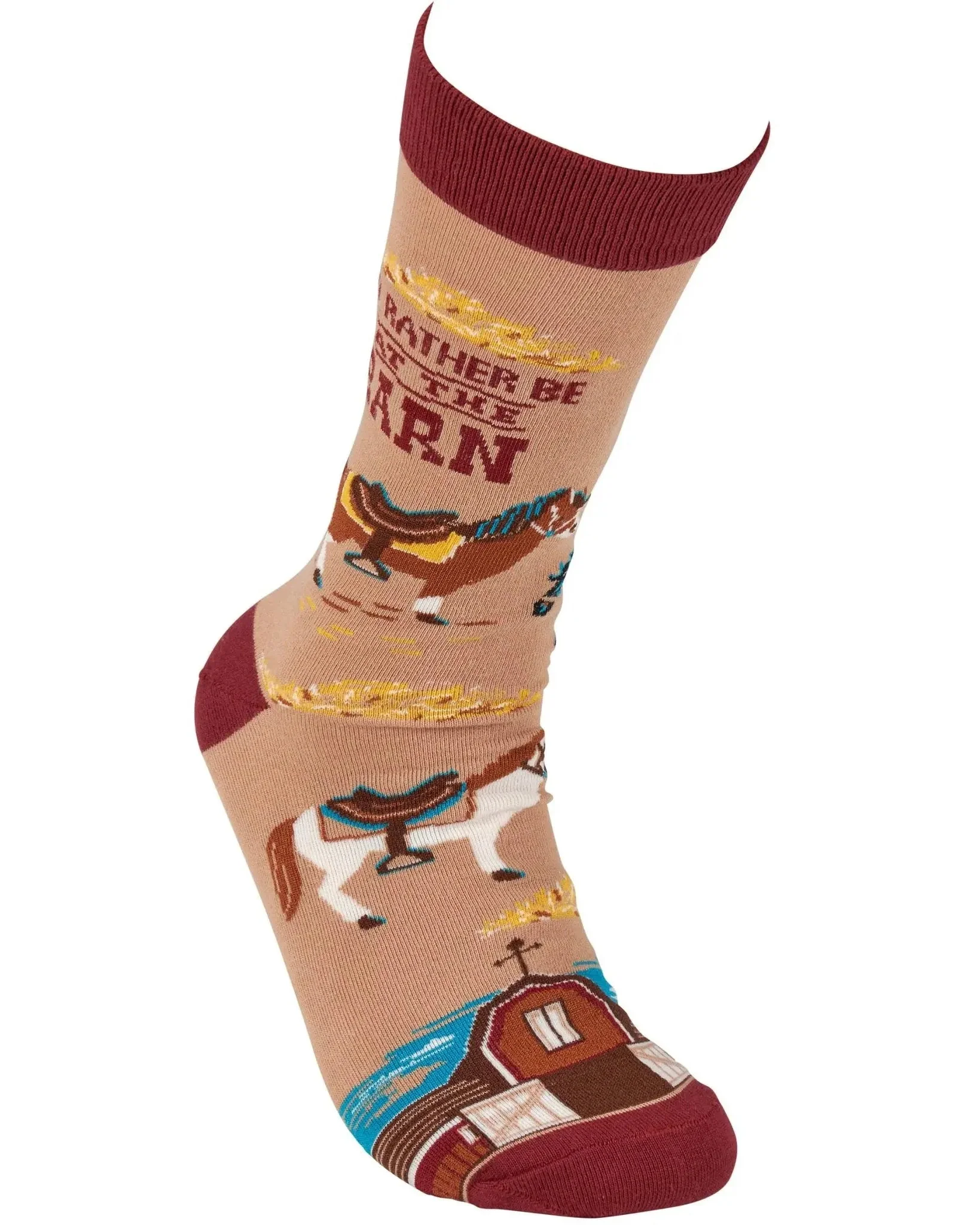 Rather Be at the Barn Socks - Image 3