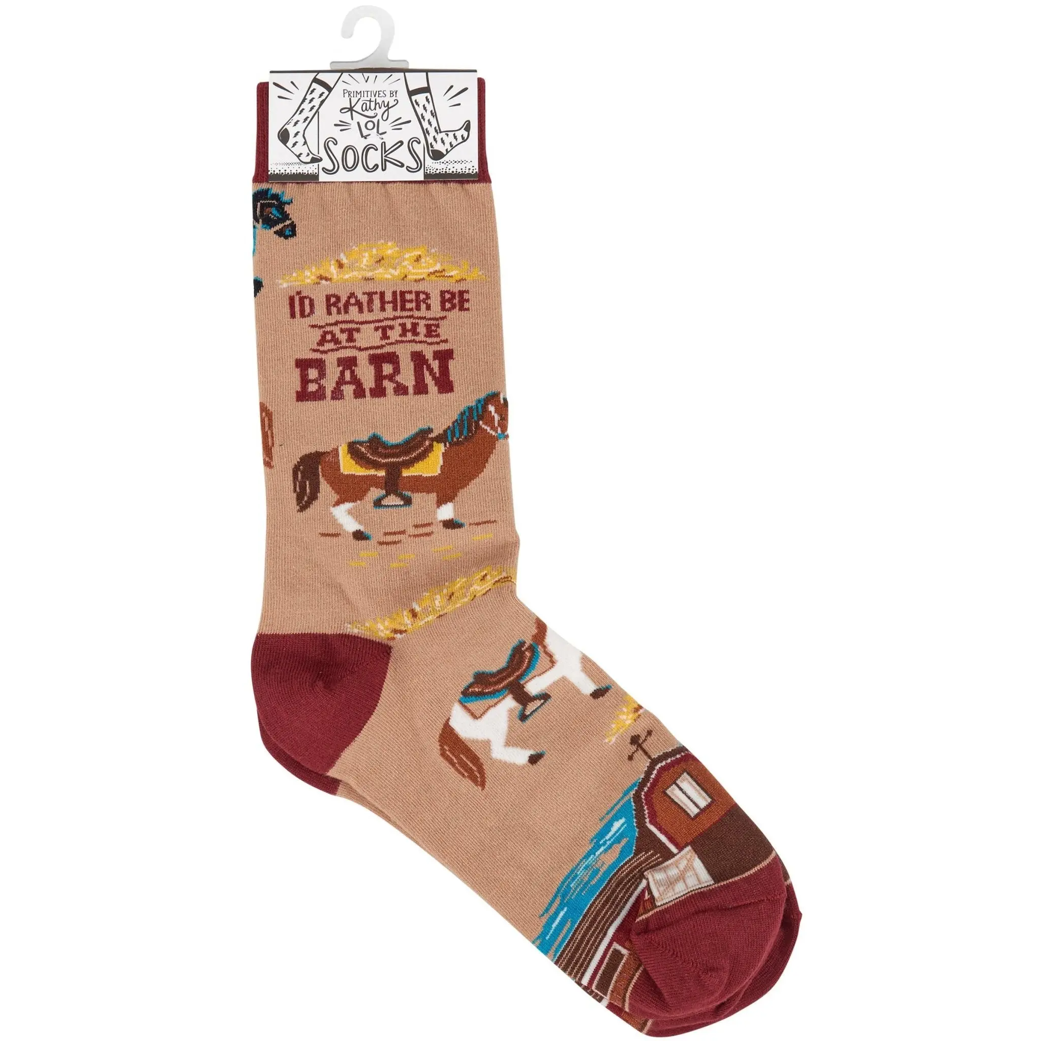 Rather Be at the Barn Socks - Image 4