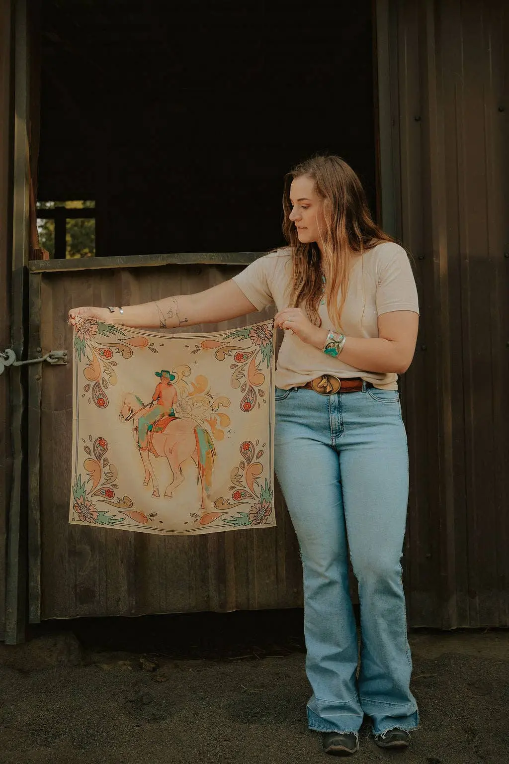 Summer Ride Silk Scarf - Image 4