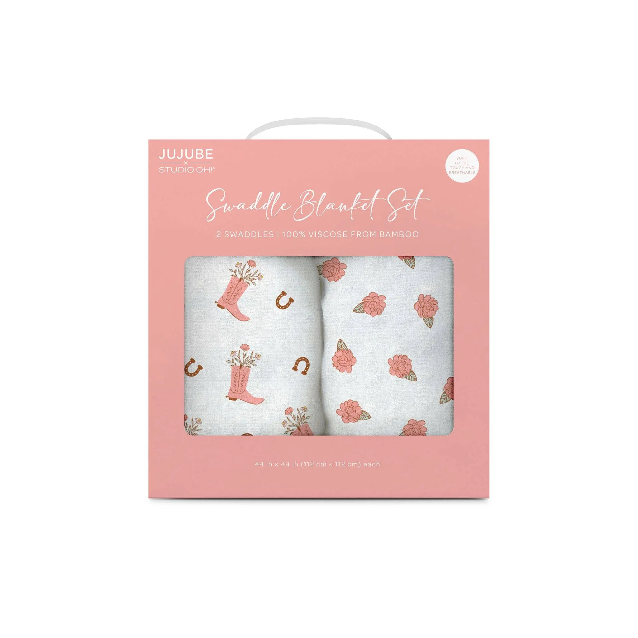 Bloomin' Boot Swaddle Blanket Set - Image 2