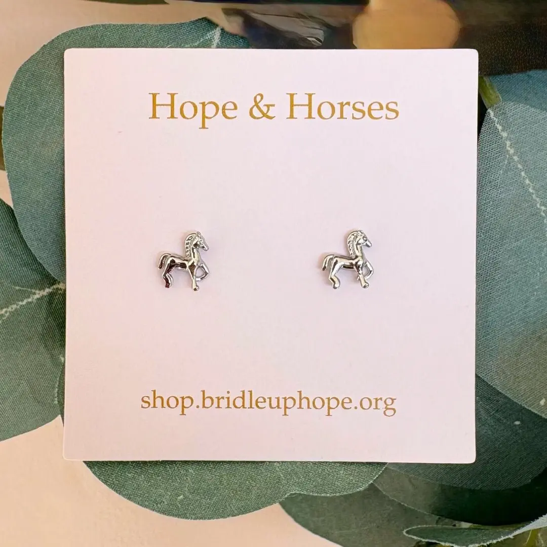 Tiny Horse Earrings - Image 4