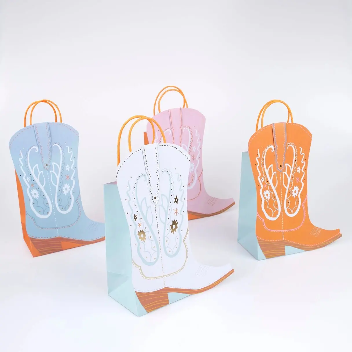 Western Boot Party Bags (8 pack) - Image 3