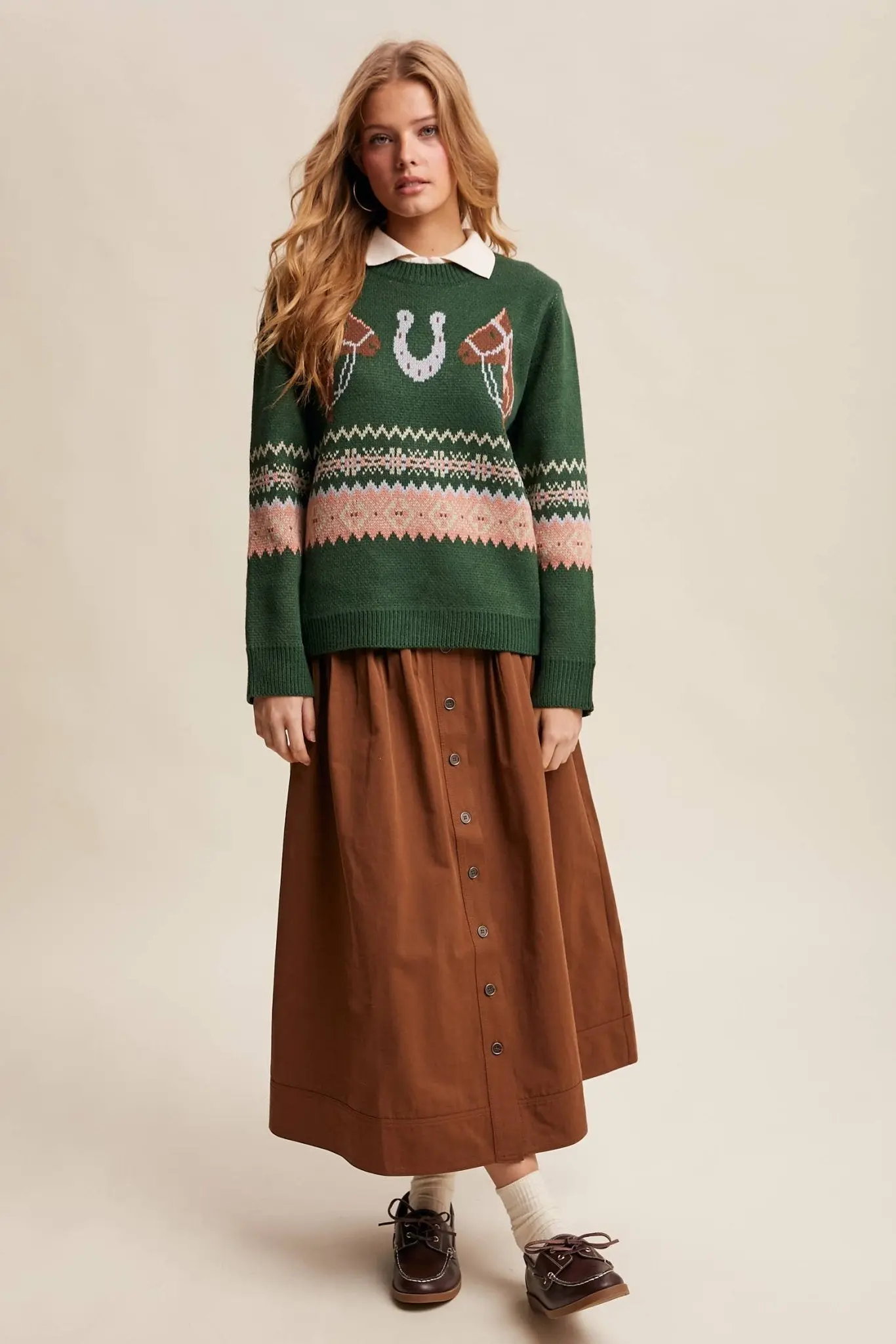 Lucky Charm Horse Sweater - Image 5