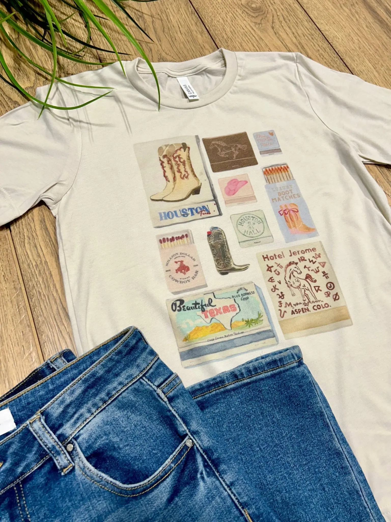 Western Match Box T-Shirt - Image 5