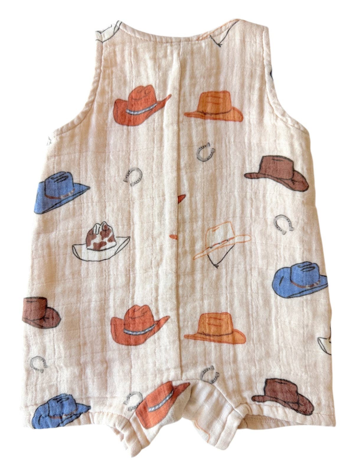 Western Muslin Shortie Romper - Image 3