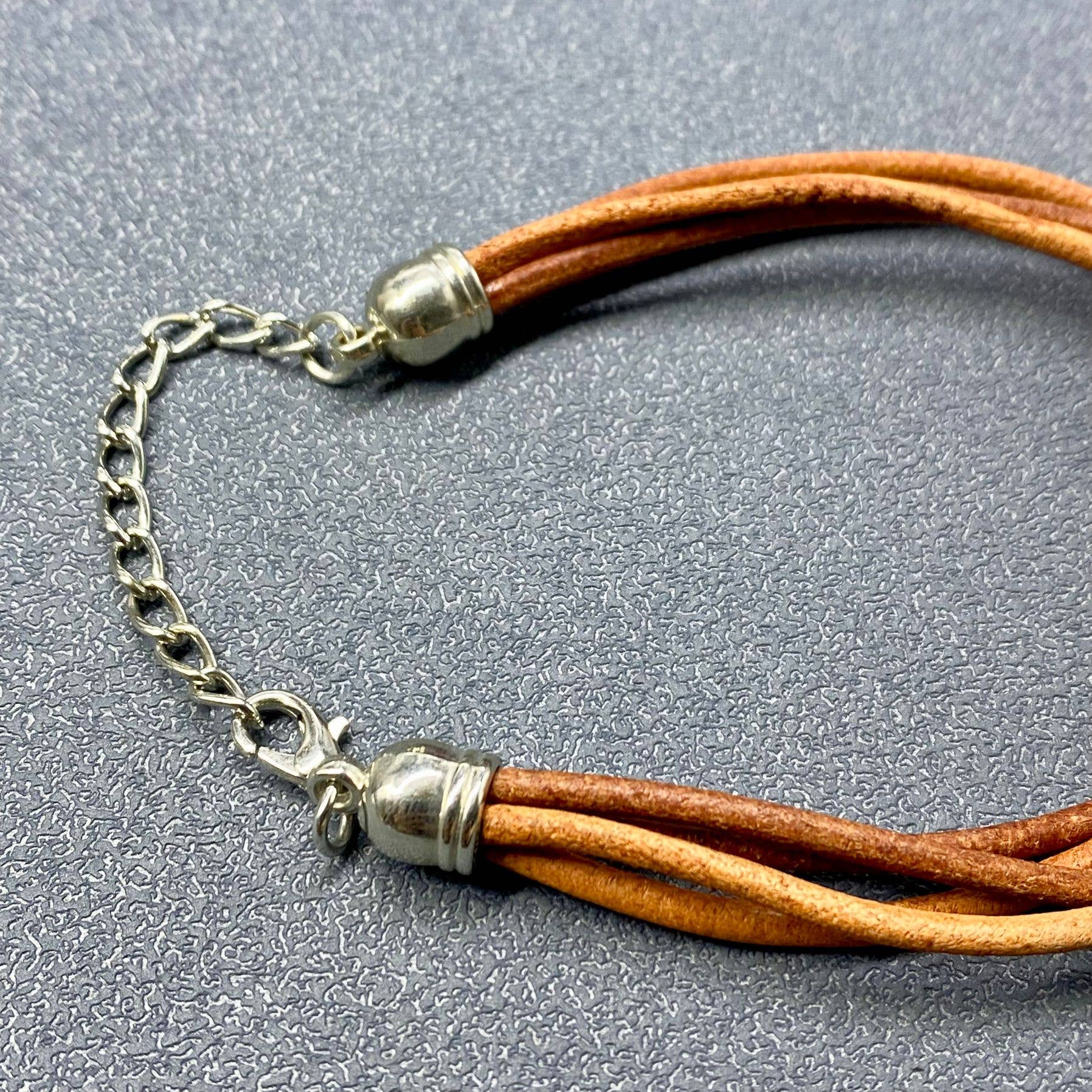 Cowgirl Charm Leather Bracelet - Image 4