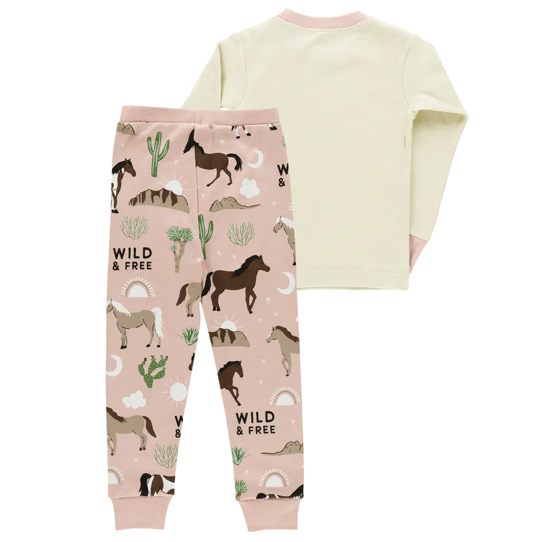 Wild Horses Kid PJ Set - Image 3